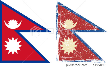 Nepal grunge flag. Vector illustration Nepal grunge flag. Vector illustration 14195890
