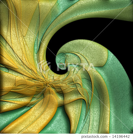 Luxury background on leather 14196442