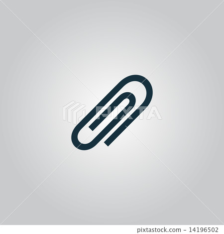 paper clip icon. paper clip icon. 14196502