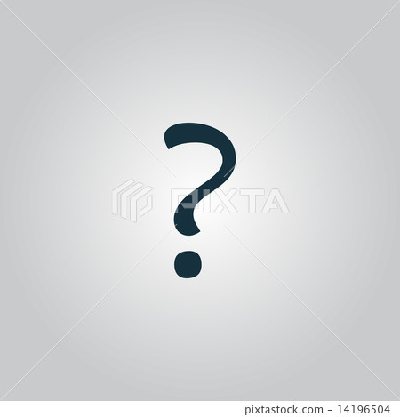 Question mark sign icon, vector illustration Question mark sign icon, vector illustration 14196504