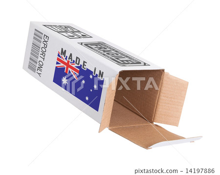 Concept of export - Product of Australia 14197886
