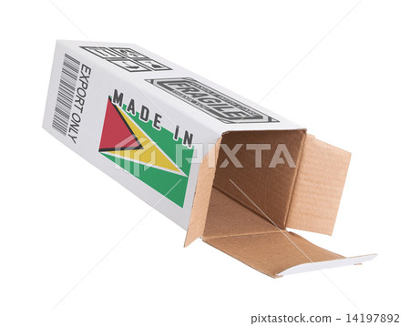 Concept of export - Product of Guyana 14197892