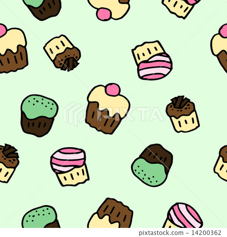 Cupcake pattern 14200362