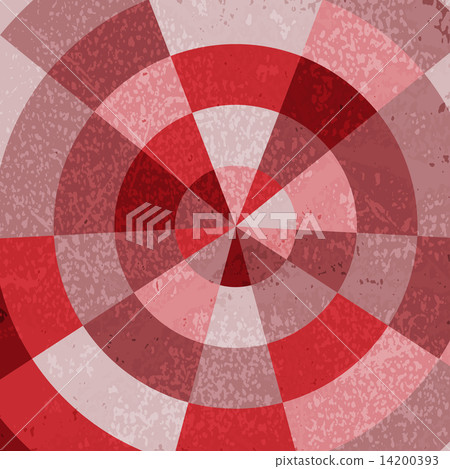 Red radial background - Stock Illustration [14200393] - PIXTA