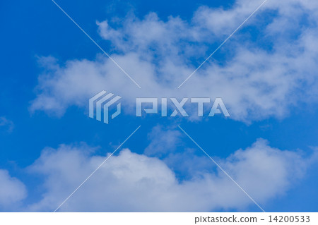 clouds in the blue sky, Blue sky on good weather day. 14200533