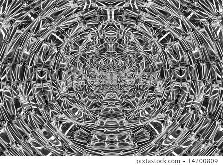 Black and white abstraction 14200809