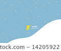 滑雪板 滑雪者 積雪 14205922