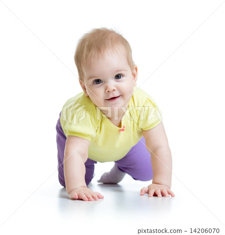 funny baby goes down on all fours funny baby goes down on all fours 14206070