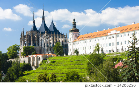 Cathedral of St. Barbara and Jesuit College, Kutna Hora, Czech R 14206250