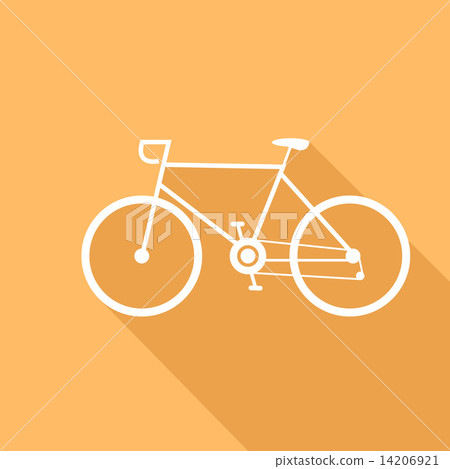 Sport bike vector illustration of a flat design. 14206921