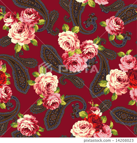Rose and Paisley 14208023