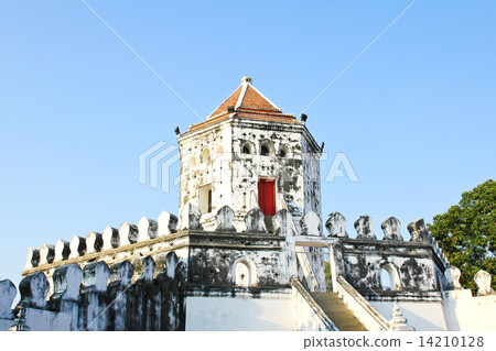 Phra Sumen Fort in Bangkok, Thailand. 14210128
