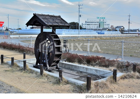 Water mill at Kanuma City Road Station Water mill at Kanuma City Road Station 14210624