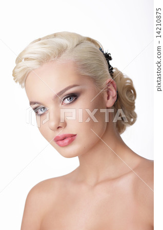 Sophistication. Portrait of Snazzy Young Blond 14210875