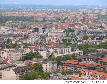 Leipzig aerial view 14212411