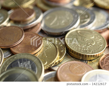 Euro coins 14212617