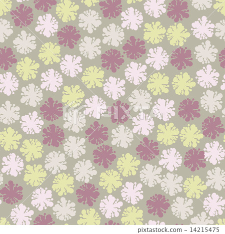 Elegance seamless pastel flower pattern. 14215475