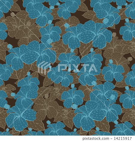 Elegance seamless flower pattern. Elegance seamless flower pattern. 14215917
