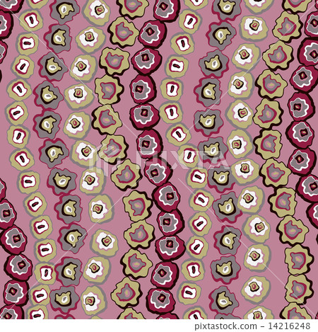 Seamless abstract hand drawn pattern, vector background. 14216248