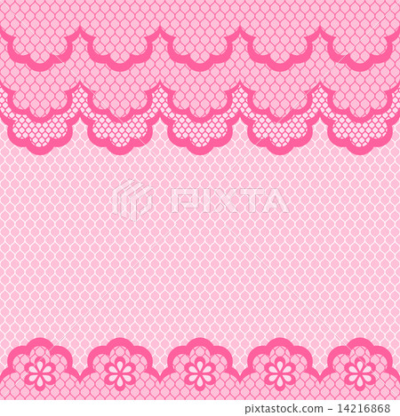 Old lace seamless pattern. Vector texture. 14216868