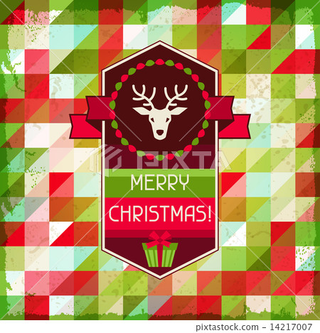 Merry Christmas background for invitation card. 14217007