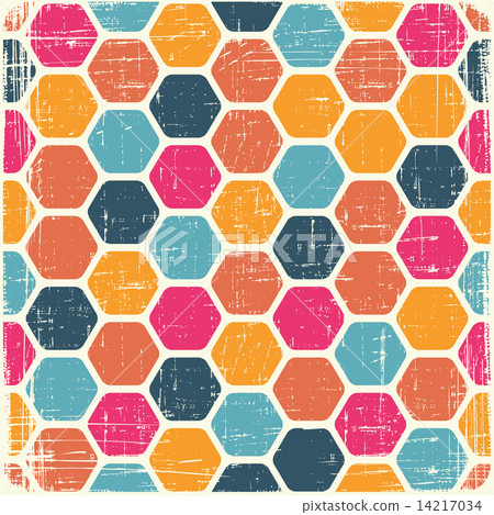 Abstract retro geometric scratched background. EPS8 texture. Abstract retro geometric scratched background. EPS8 texture. 14217034