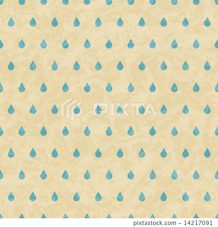 Vintage grunge old seamless pattern with drops. Vector texture. Vintage grunge old seamless pattern with drops. Vector texture. 14217091