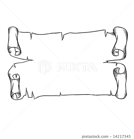 Old scroll page background for your designs and messages. Old scroll page background for your designs and messages. 14217345