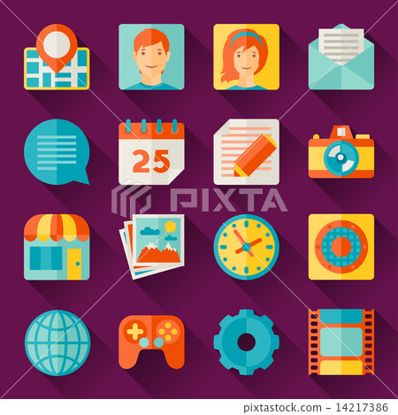 Seamless pattern with web and mobile icons Seamless pattern with web and mobile icons 14217386