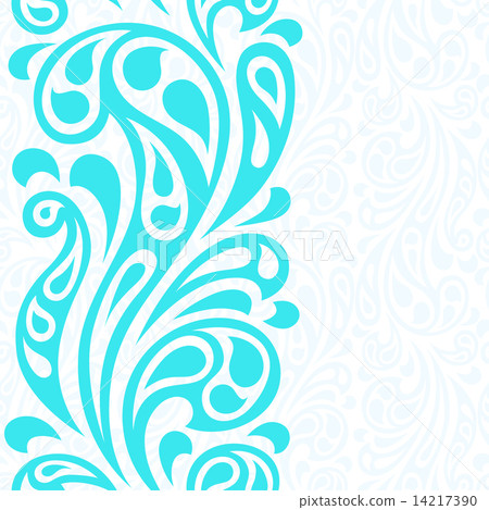 Water splash seamless waves abstract pattern. Water splash seamless waves abstract pattern. 14217390