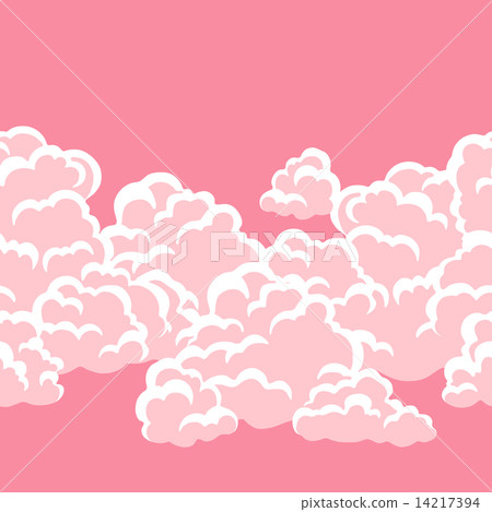 Seamless abstract pattern with sky and clouds Seamless abstract pattern with sky and clouds 14217394