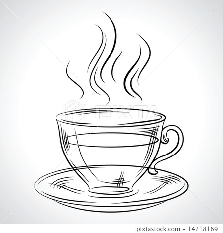 Cup (mug) of hot drink (coffee, tea etc) Cup (mug) of hot drink (coffee, tea etc) 14218169