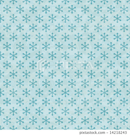 Christmas seamless pattern snowflake background. Retro texture. Christmas seamless pattern snowflake background. Retro texture. 14218243