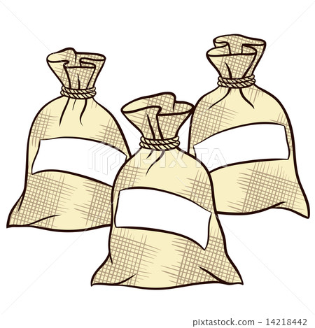 Vector sacks of flour, sugar and salt Vector sacks of flour, sugar and salt 14218442
