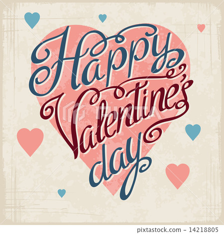 Retro background of vintage design with hearts. Retro background of vintage design with hearts. 14218805