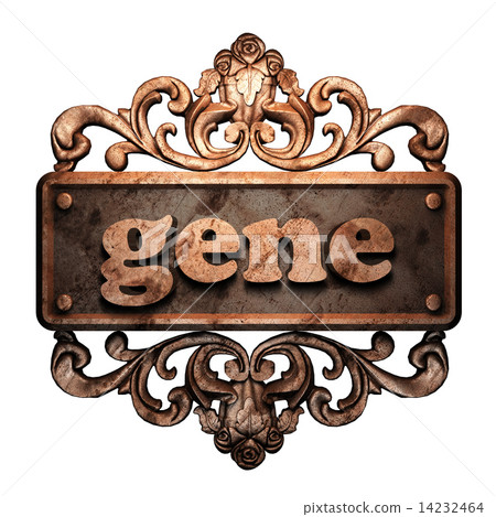 Word on bronze ornament Word on bronze ornament 14232464