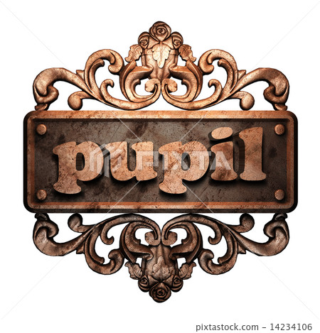 Word on bronze ornament Word on bronze ornament 14234106