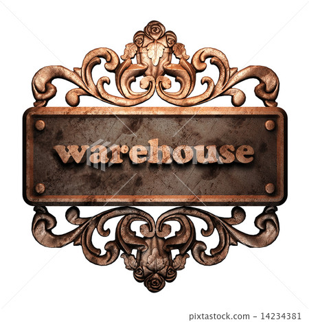 Word on bronze ornament Word on bronze ornament 14234381