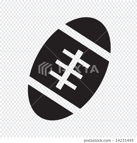American Football ball icon American Football ball icon 14235495