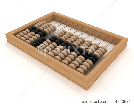 Retro abacus 14240655