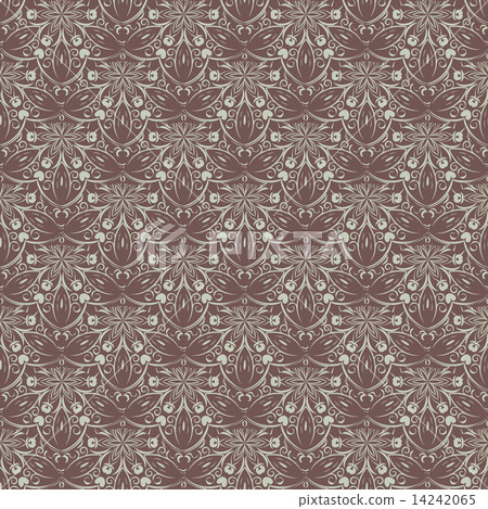 Vector seamless pattern. Abstract stylish background Vector seamless pattern. Abstract stylish background 14242065