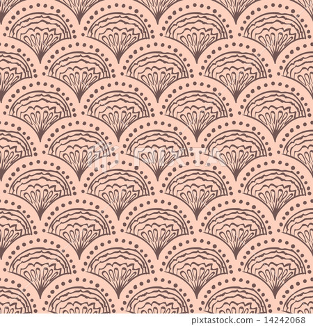 Vector seamless pattern. Abstract stylish background Vector seamless pattern. Abstract stylish background 14242068