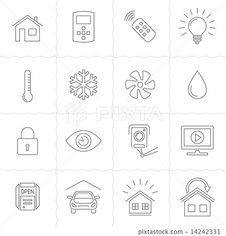 Home Automation Control Systems Icons 14242331