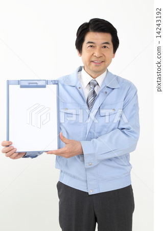 Men in work clothes Men in work clothes 14243192