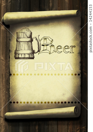 Vintage beer label 14244153