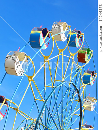 Colorful carousel. 14244378