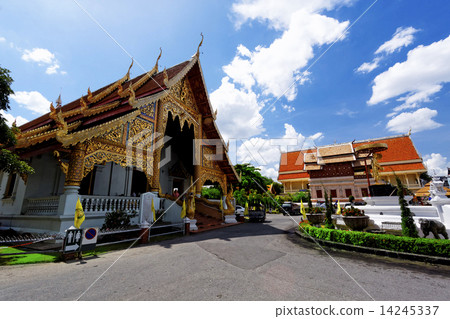 Old wooden church of Wat Lok Molee Chiang mai 14245337