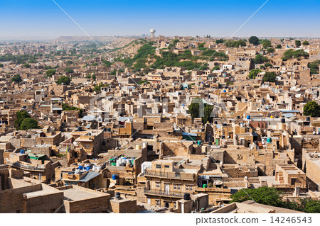 Jaisalmer panorama view Jaisalmer panorama view 14246543