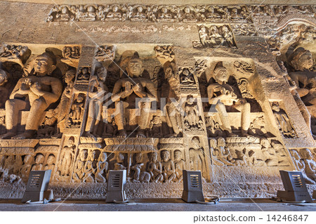 Ajanta caves, India Ajanta caves, India 14246847