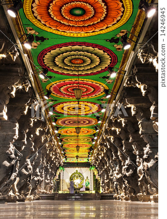 Inside of Meenakshi Temple 14246945